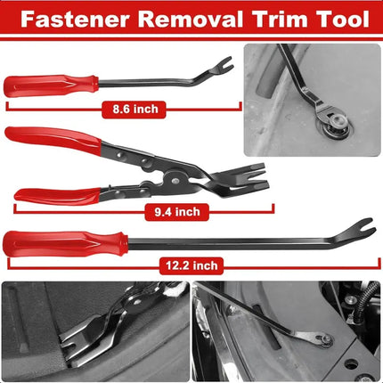 Car Trim Removal Tool Set, 17 Piece Hook and Pick Set with Clip Pliers