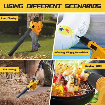 Cordless Leaf Blower, Electric Leaf Blower Vacuum with Brushless Motor – image 5