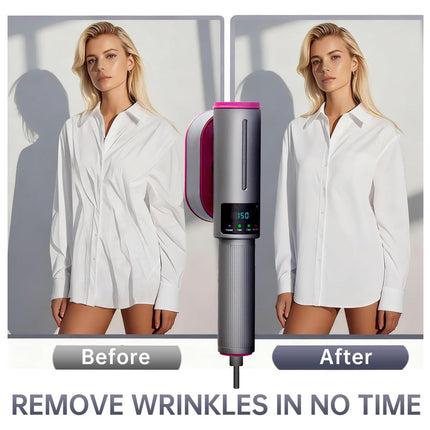 Clothes Steamer Iron 2 in 1, Travel Steamer for Clothes