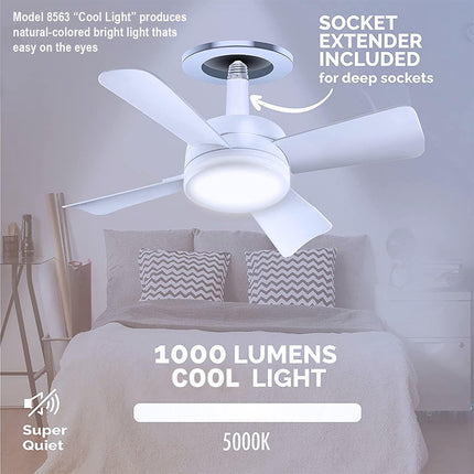 Ceiling Fan Light with Remote Control, Screw In Ceiling Fan Bulb