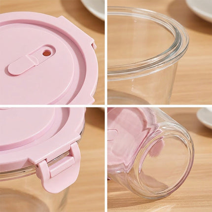 Glass Food Storage Bowl Set with Lids, Meal Prep Containers – image 15
