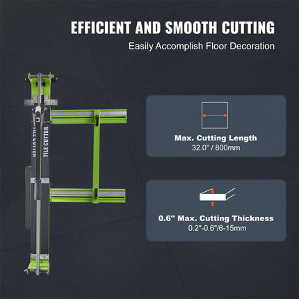 Manual Tile Cutter with Laser Positioning, Ceramic Tile Cutter – image 7