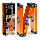 Foldable Magnetic Level, Aluminum Leveling Tool, Angle Measuring Tool for Woodworking, Plumbing Level for Construction