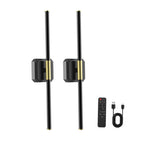 Black & Gold – Square Base – 2-Pack