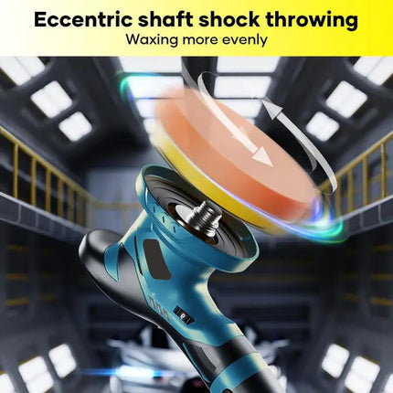 Cordless Car Polisher, Polishing and Waxing Machine – image 6
