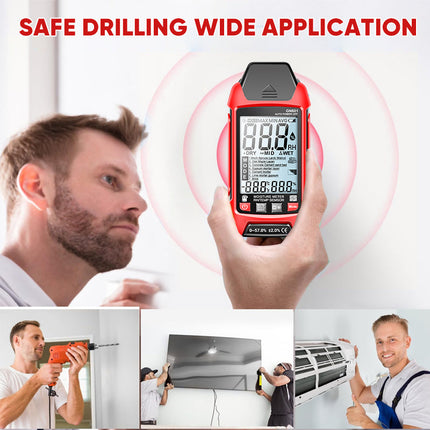 Wood Moisture Meter Pinless, Moisture Detector with 2.4 Inch Screen – image 6