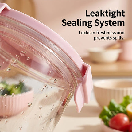 Glass Food Storage Bowl Set with Lids, Meal Prep Containers – image 9