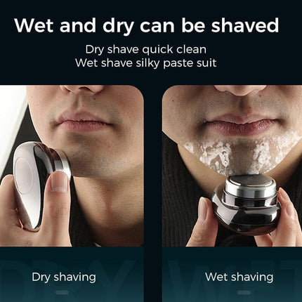 Electric Shaver, Wet Dry Rotary Shaver