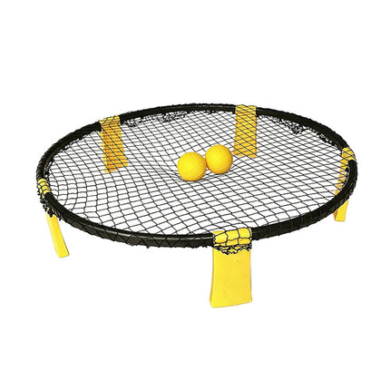 Roundnet Game Set, Outdoor Games for Adults and Family, Lawn Games with Carry Backpack for Beach and Camping