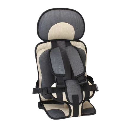 Car Seat Cushion for Kids, Portable Foldable Child Car Seat Cushion with Straps – image 4