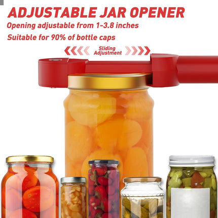 Jar and Bottle Opener, Jar Opener Tool for Weak Hands – image 5