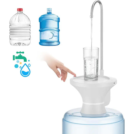 Water Bottle Pump for 5 Gallon Jug, Automatic Water Jug Dispenser with Cup Switch – image 4