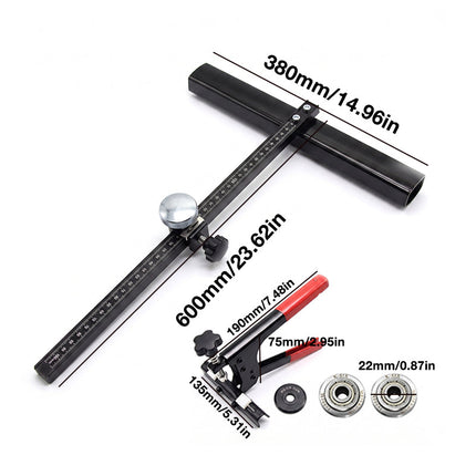 Manual Tile Cutter with Measuring Scale, Glass Cutter – image 12