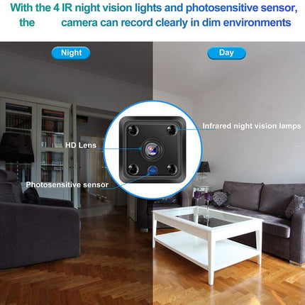 Indoor Security Camera 1080P, WiFi Baby Monitor Camera with Night Vision – image 5