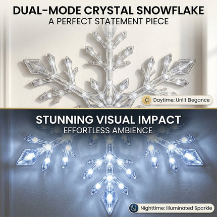 Snowflake Lights, Christmas Wall Decor – image 19