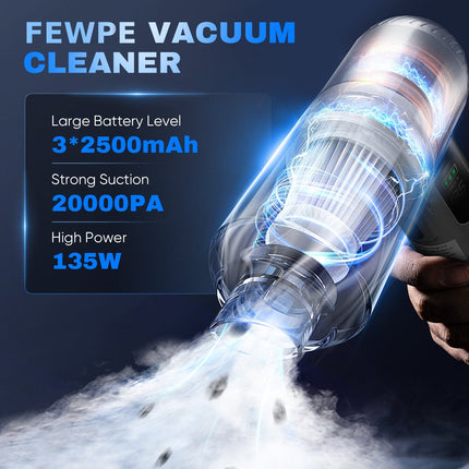 Handheld Cordless Vacuum for Car, 4 in 1 Car Vacuum Cleaner – image 11
