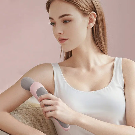 Back Massager Handheld, Cordless Neck Massager with 5 Speeds – image 5