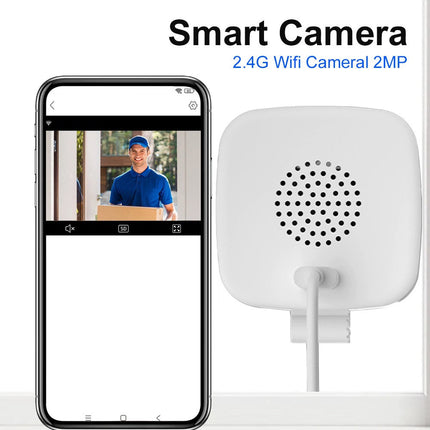 Window Security Camera, Smart Home Security Camera 2K with Color Night Vision, Apartment Security Camera