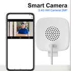 Window Security Camera, Smart Home Security Camera 2K with Color Night Vision, Apartment Security Camera