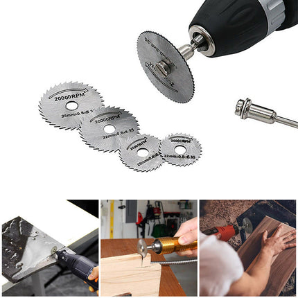HSS Saw Blades for Rotary Tool, Metal Cutting Blade for Wood and Plastic – image 6