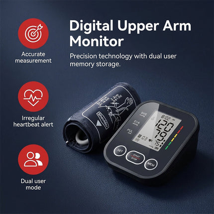 Home Blood Pressure Monitor, Digital Blood Pressure Tester
