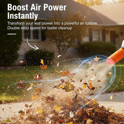 Leaf Blower Air Booster, Leaf Blower Attachment for 2 to 4 Inch Nozzle – image 10