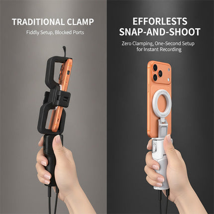 Mini Selfie Stick with LED Fill Light, Vlogging Kit with Selfie Light – image 9