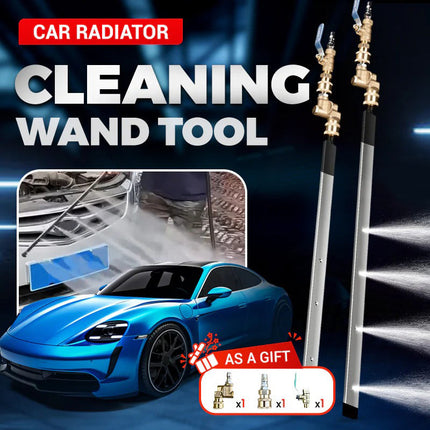 Radiator Cleaning Tool, Radiator Cleaning Wand with Air and Water Modes