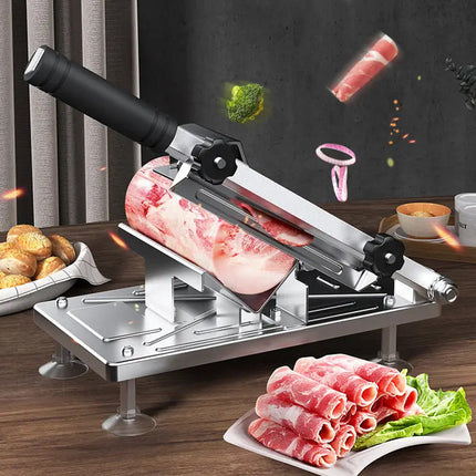 Manual Meat Slicer for Home, Frozen Meat Slicer for Beef and Lamb – image 5