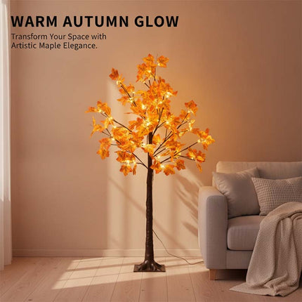Lighted Maple Tree 5 ft