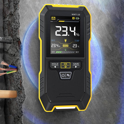 Wood Moisture Meter Pinless, Rechargeable Moisture Meter for Walls and Firewood – image 26