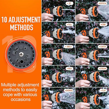 Garden Hose Nozzles, Spray Nozzle for Hose with Thumb Control – image 9