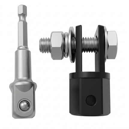 Scissor Jack Drill Adapter for 1/2 Inch Impact Wrench, Car Jack Adapter, Tire Changing Tools, Automotive Tools