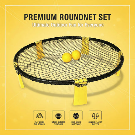 Roundnet Game Set, Outdoor Games for Adults and Family