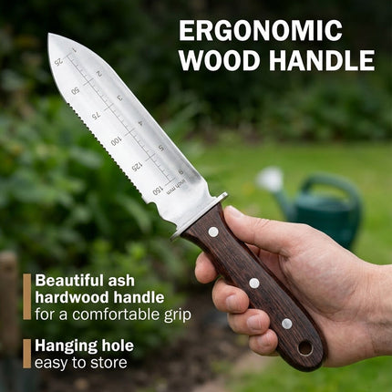 Hori Hori Knife with Leather Sheath – image 4