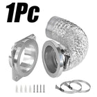 Magnetic Dryer Vent Connector Kit, Flexible Dryer Vent Hose, Dryer Exhaust Hose for Small Spaces with Silicone Duct