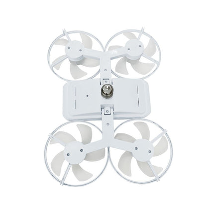 Ceiling Fan with Light and Remote, Modern Ceiling Fan Lamp for Living Room, Four Blade Ceiling Fan for Bedroom