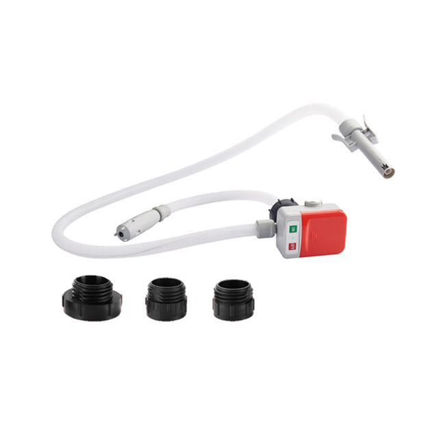 Portable Fuel Pump, Fuel Transfer Pump with Auto Shut Off and 3 Nozzles, Gas Siphon Pump for Gasoline and Diesel_00