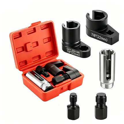 O2 Sensor Socket Set, 7/8 Inch Offset O2 Sensor Tool – image 9