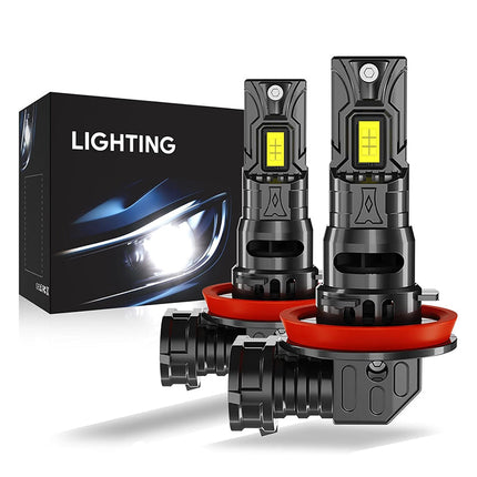 LED Headlight Bulbs 2 Pack, Headlight Bulb Replacement with Cooling Fan, H11 9005 9006 LED Bulb, Automotive LED Lighting