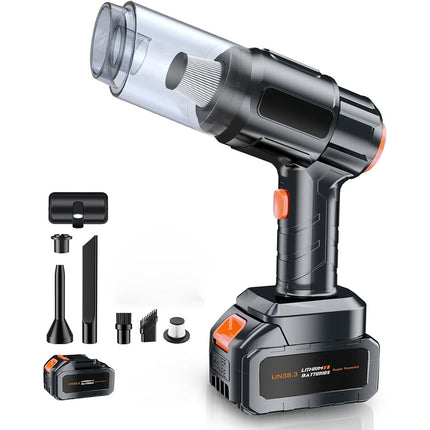 Cordless Vacuum Blower, Handheld Vacuum Cleaner, High Power Car Vacuum, Car Interior Cleaner, Electric Air Duster