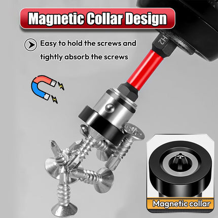 Screwdriver Bits for Drywall, Magnetic Drywall Bits with Adjustable Depth Stop