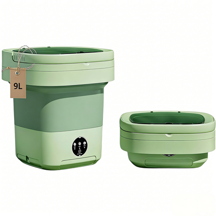 Foldable Mini Washing Machine for Baby Clothes, Small Portable Washer for Dorm and RV Travel – image 9