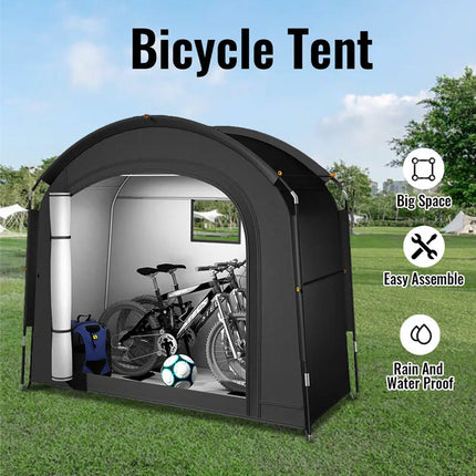 Portable Shed, Waterproof Bike Shed for Motorcycle and Lawn Mower – image 10