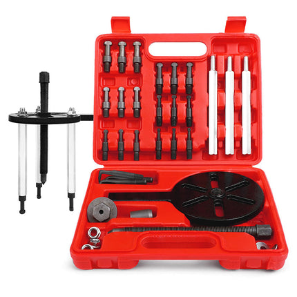 Bearing Puller Set with 6 Collets, Three Jaw Puller, Internal Bearing Puller, Bearing Removal Tool in Carrying Case