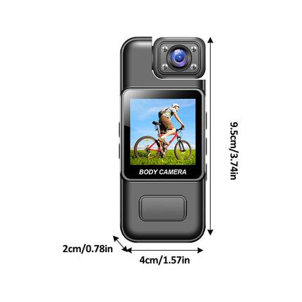 Body Camera 4K, Loop Recording Mode – image 10