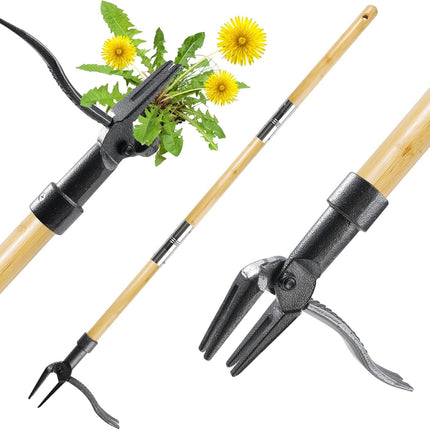 Weed Puller Tool, Stainless Steel Garden Weeding Tool for Dandelions – image 11