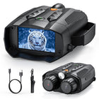 Night Vision Goggles 4K, Digital Night Vision Device with 3 Inch Screen and 10x Zoom, Infrared Night Vision for Wildlife