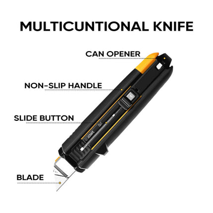 2 in 1 Scraper Utility Knife with 5 Blades, Box Cutter – image 8