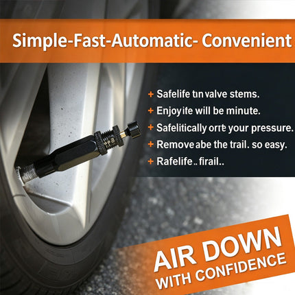 Automatic Tire Deflators Set of 4